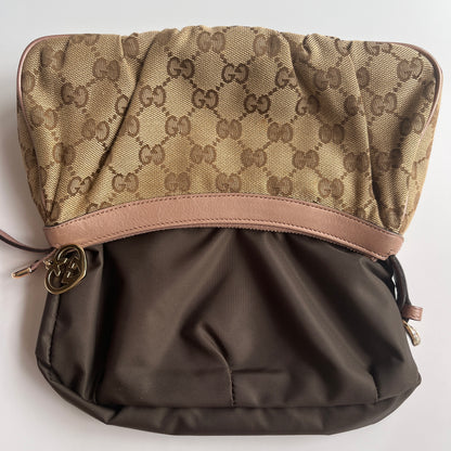 Gucci Lovely Charm GG Canvas Pochette