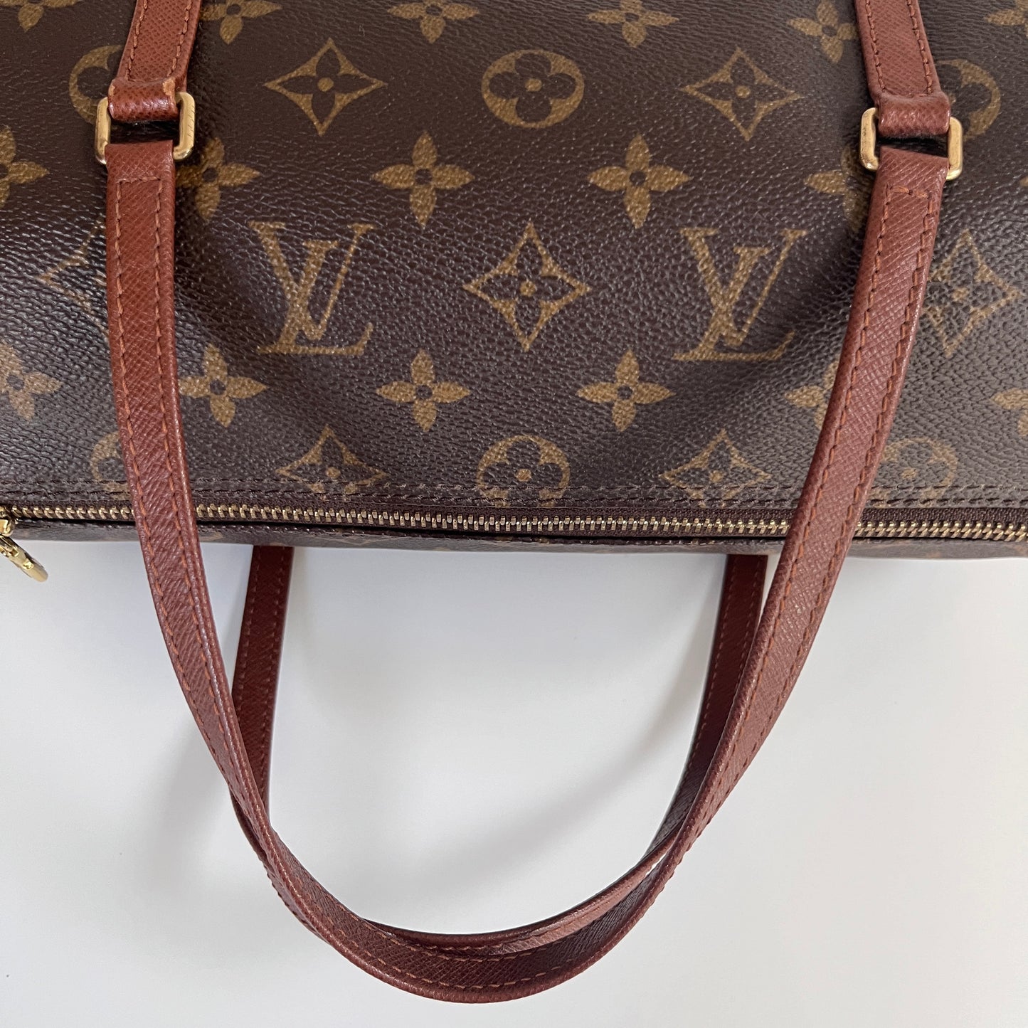 Louis Vuitton Monogram Papillon Top Handle Bag M51386