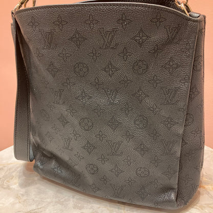 Louis Vuitton Mahina Babylone PM Black Tote 2Way Bag