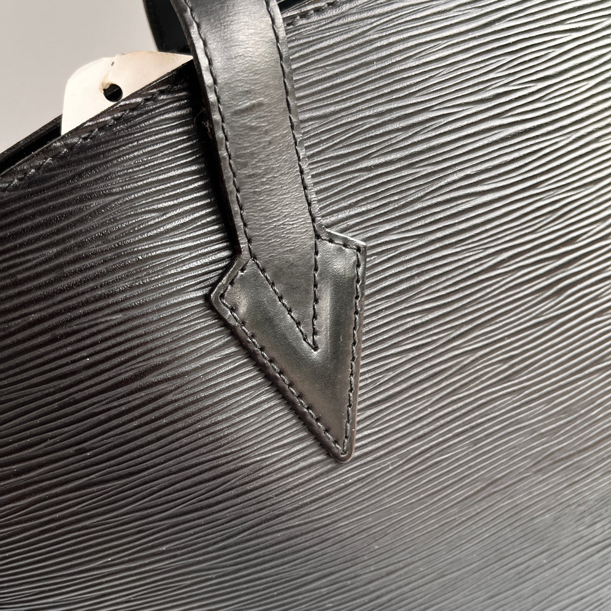 Louis Vuitton	Vintage Black Epi Saint Jacques GM Shoulder Bag