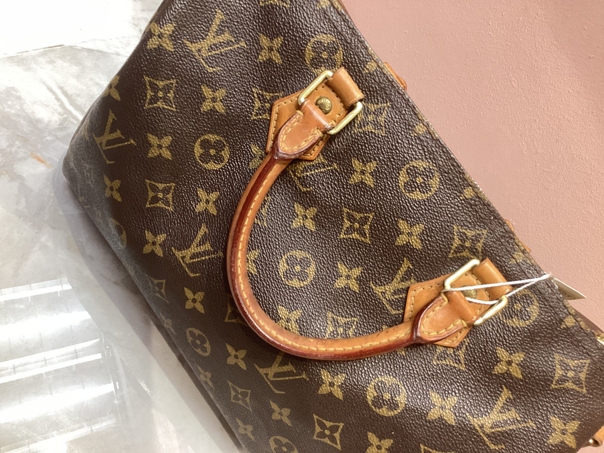 Louis Vuitton Speedy Bandouliere 30 Monogram Crossbody Bag