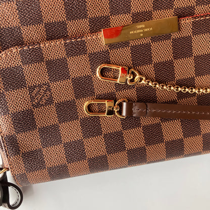 Louis Vuitton Favorite MM Damier Ebène Crossbody Bag