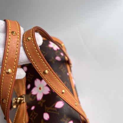 Louis Vuitton x Takashi Murakami Papillon Cherry Blossoms Top Handle Bag NO KEY