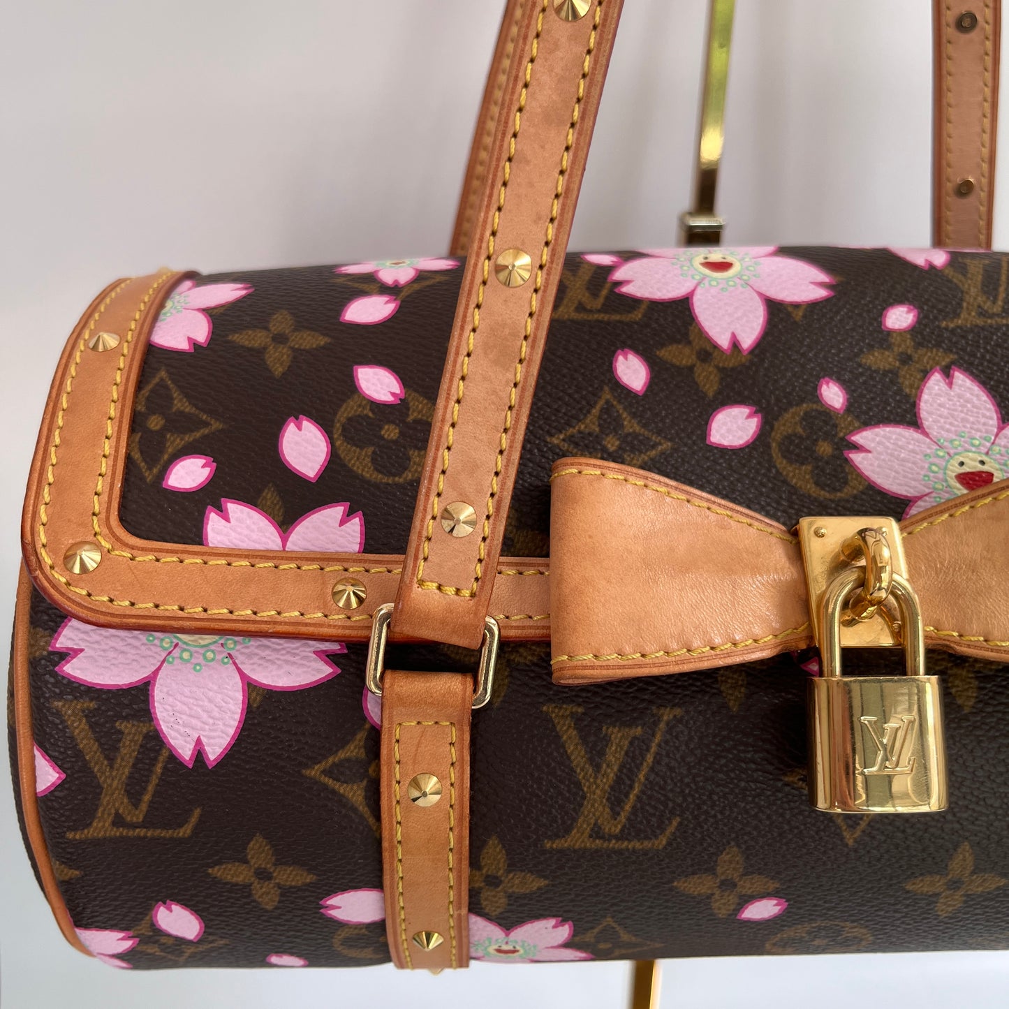 Louis Vuitton x Takashi Murakami Cherry Blossoms Papillon Handbag