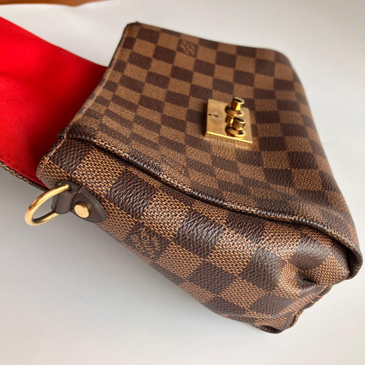 Louis Vuitton Croisette Damier Ebène Crossbody Bag