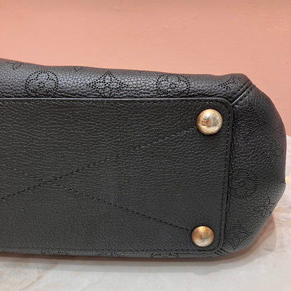 Louis Vuitton Mahina Babylone PM Black Tote 2Way Bag