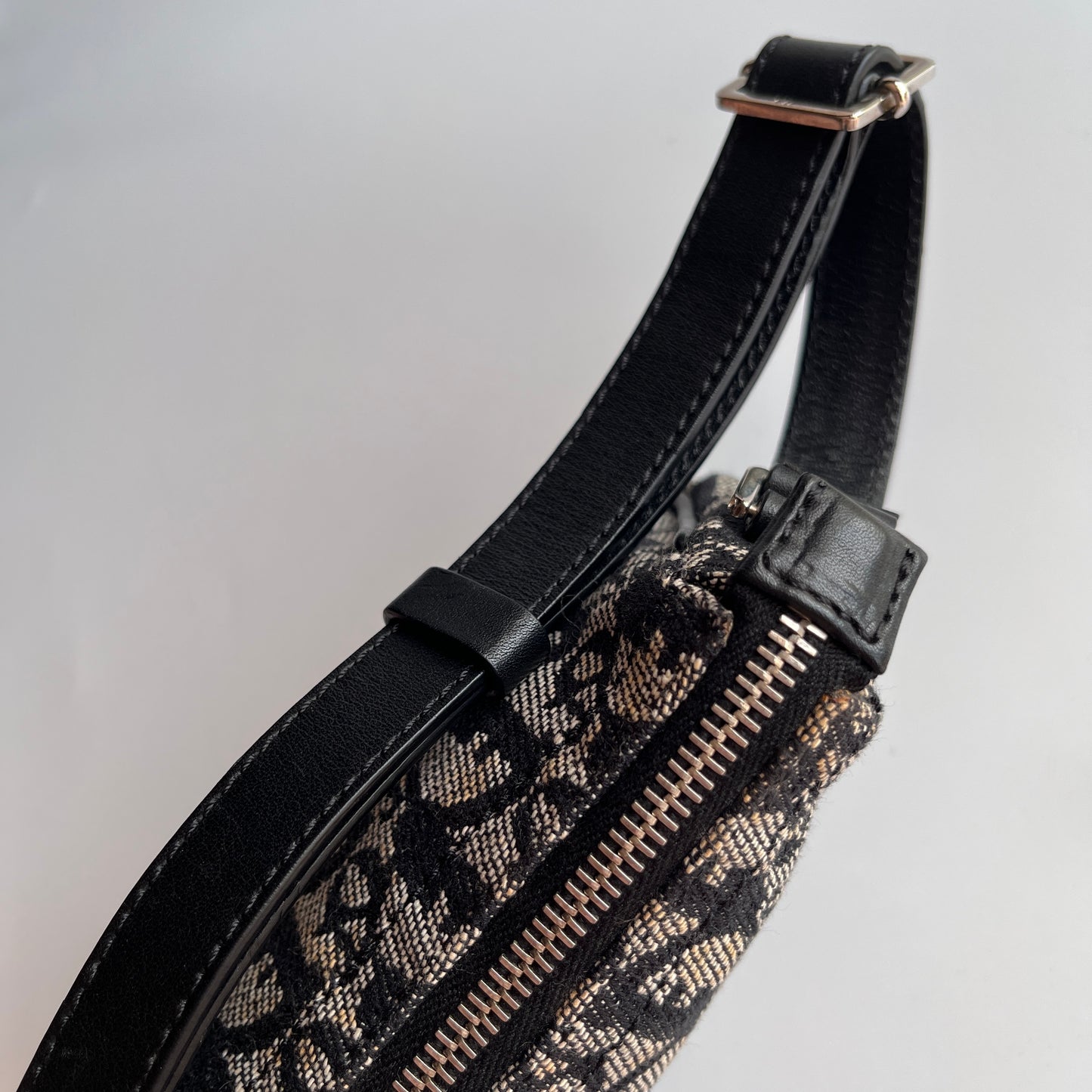 Christian Dior Vintage Oblique One Shoulder Pouch