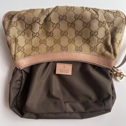 Gucci Lovely Charm GG Canvas Pochette