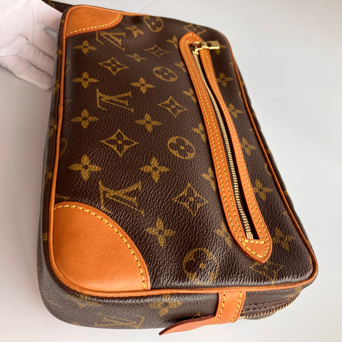 Louis Vuitton Vintage Marly Dragonne GM Clutch