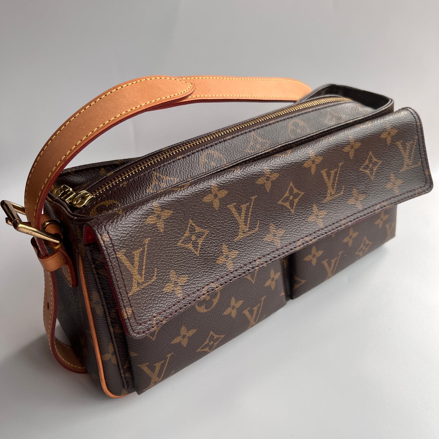 Louis Vuitton Viva Cite MM Crossbody Bag with 2 Straps