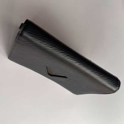 Louis Vuitton Black Epi Twist Wallet on Chain GHW RFID