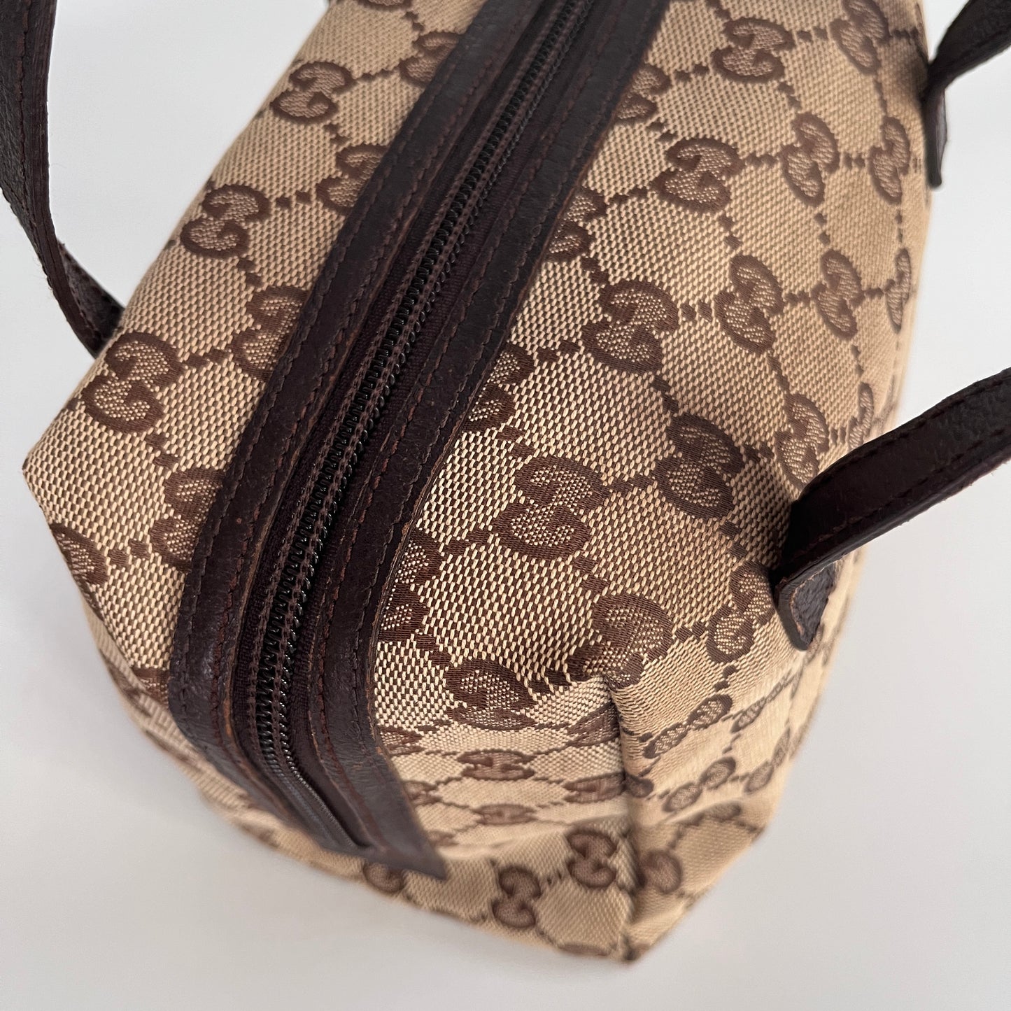 Gucci Vintage Tofu Top Handle Bag