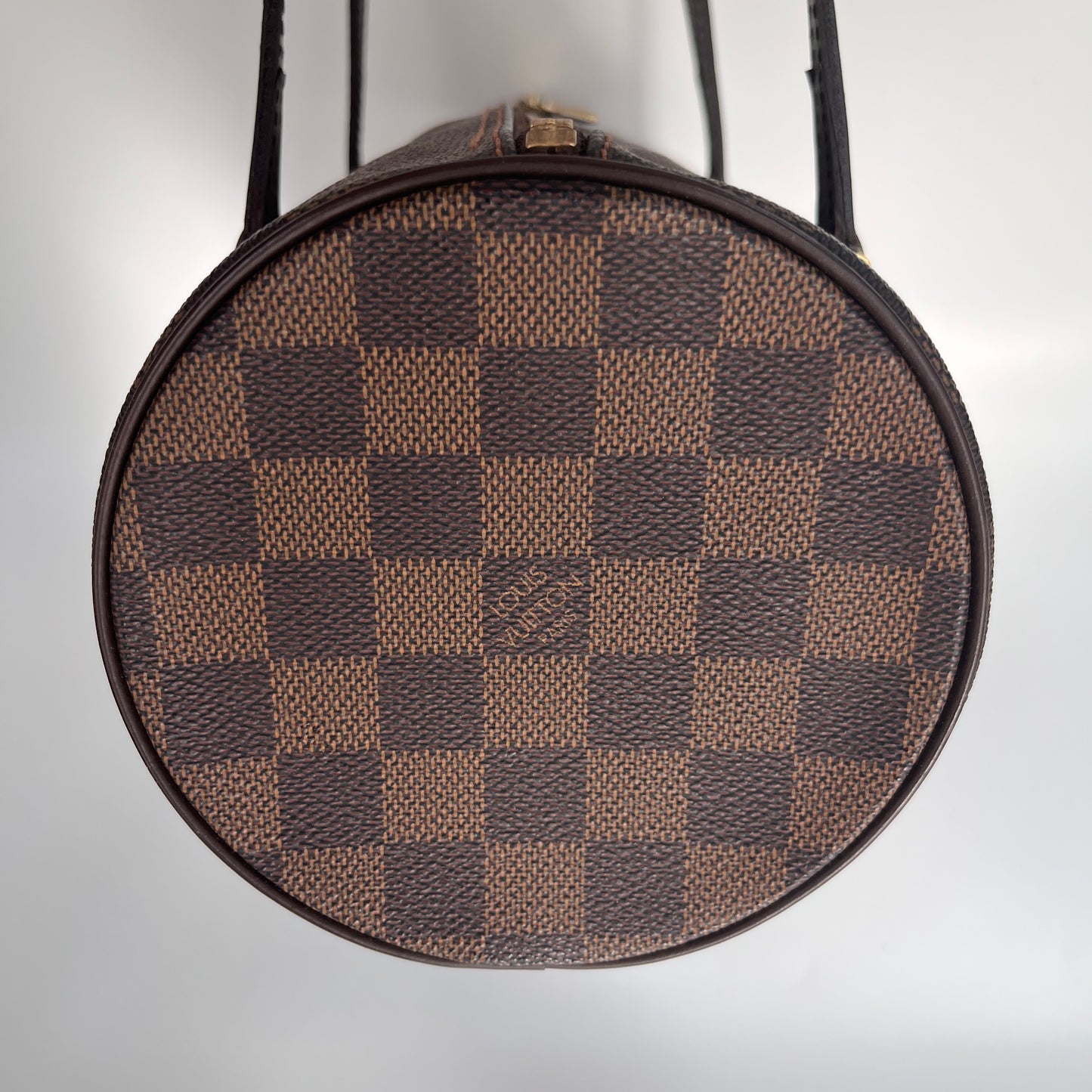 Louis Vuitton Papillon Damier Ebène 26 Top Handle Bag