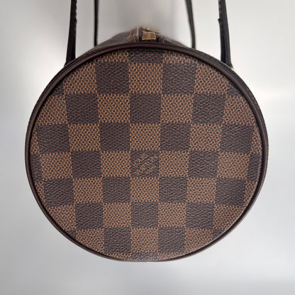 Louis Vuitton Papillon Damier Ebène 26 Top Handle Bag