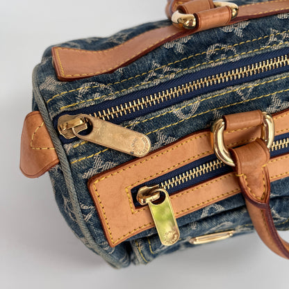 Louis Vuitton Denim Neo Speedy Top Handle Bag