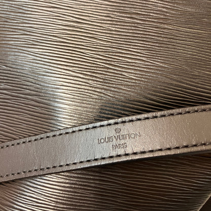 Louis Vuitton Vintage Petit Noé Black Epi Bucket Bag