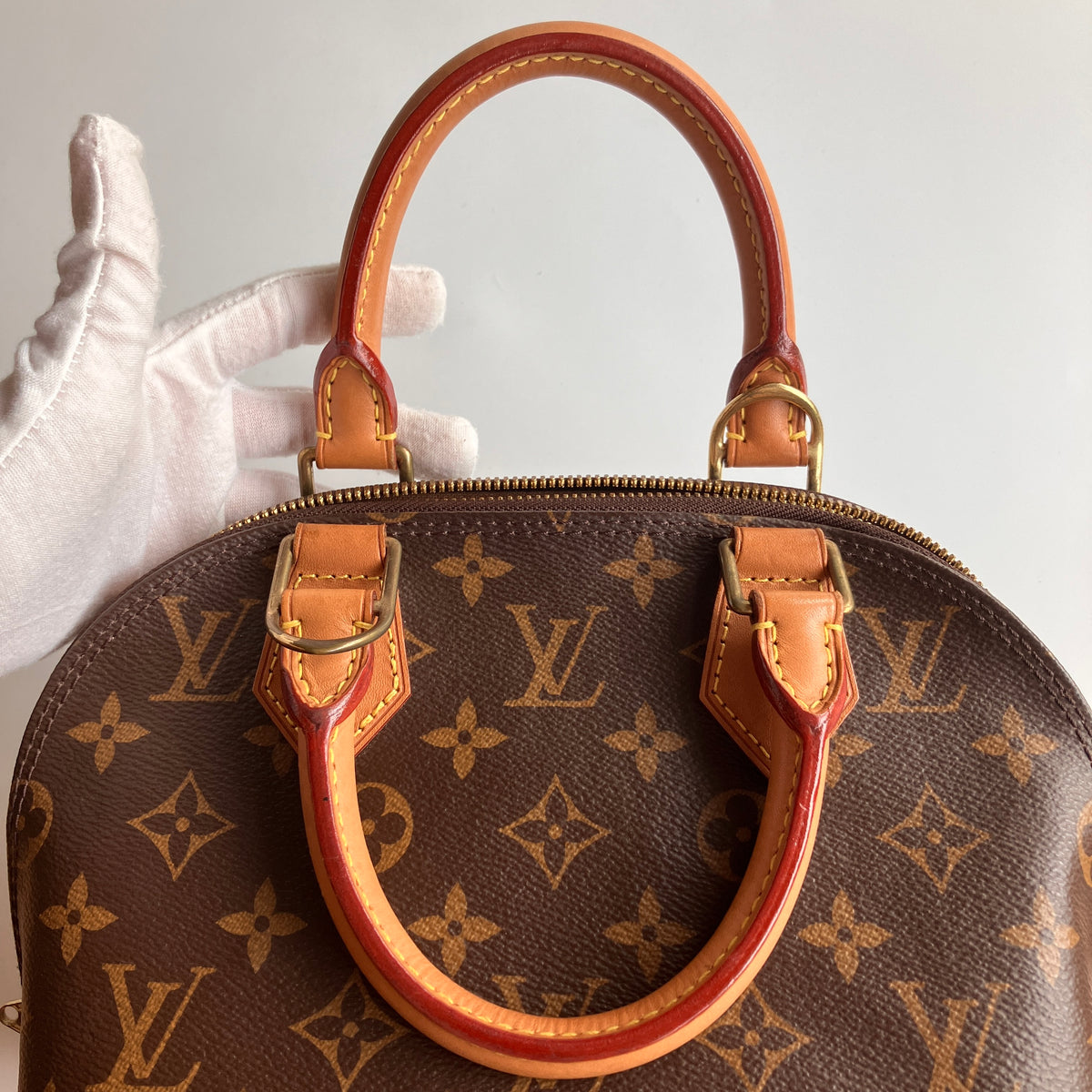Louis Vuitton Alma BB Monogram Crossbody Bag