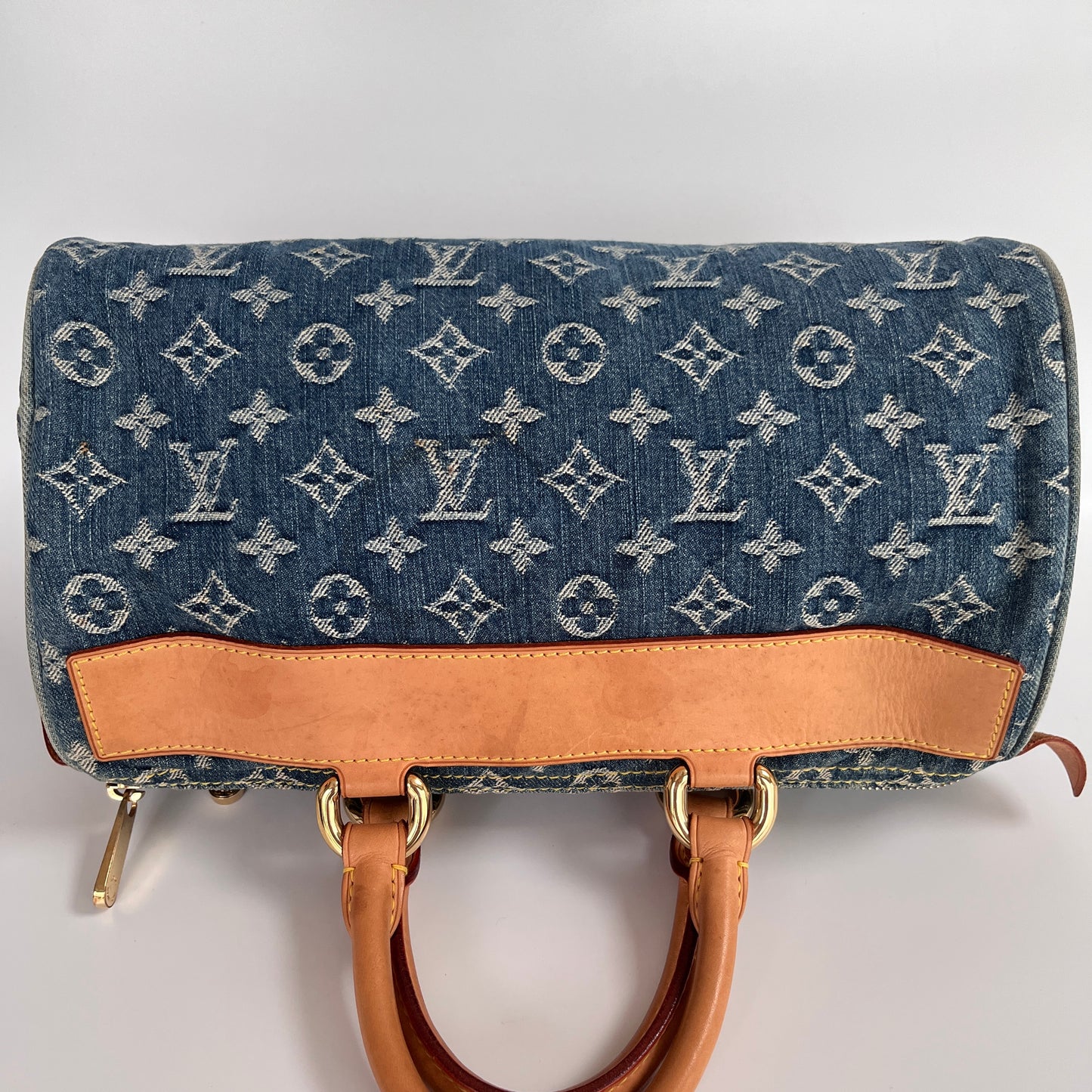 Louis Vuitton Denim Neo Speedy Top Handle Bag