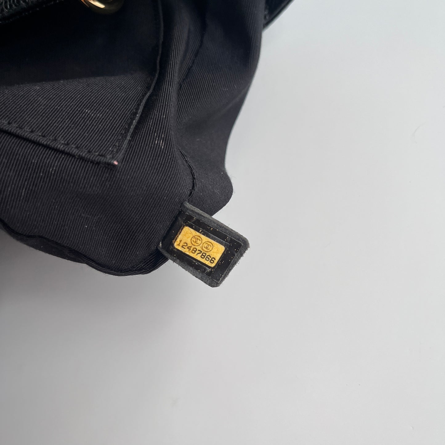 Chanel Vintage Black Caviar PST Tote Bag