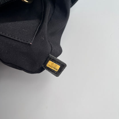 Chanel Vintage Black Caviar PST Tote Bag