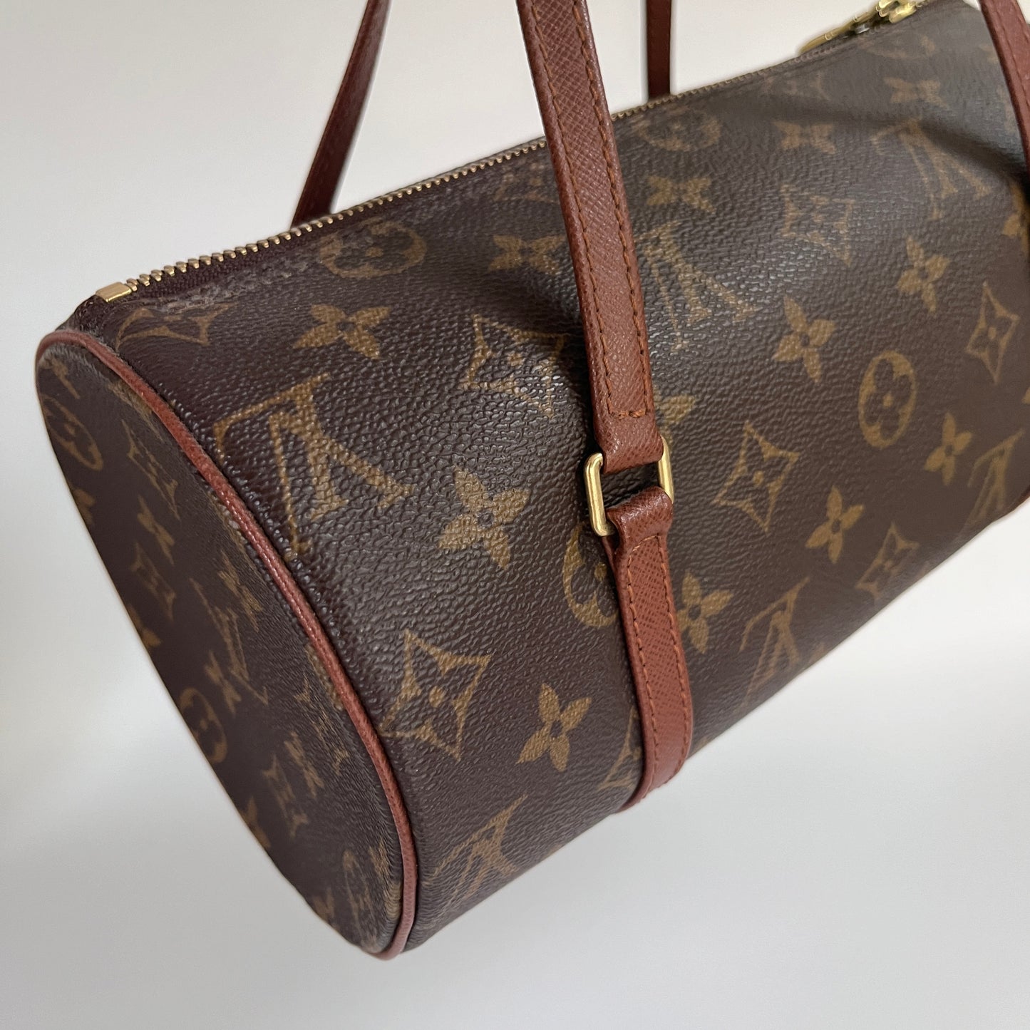 Louis Vuitton Monogram Papillon Top Handle Bag M51386