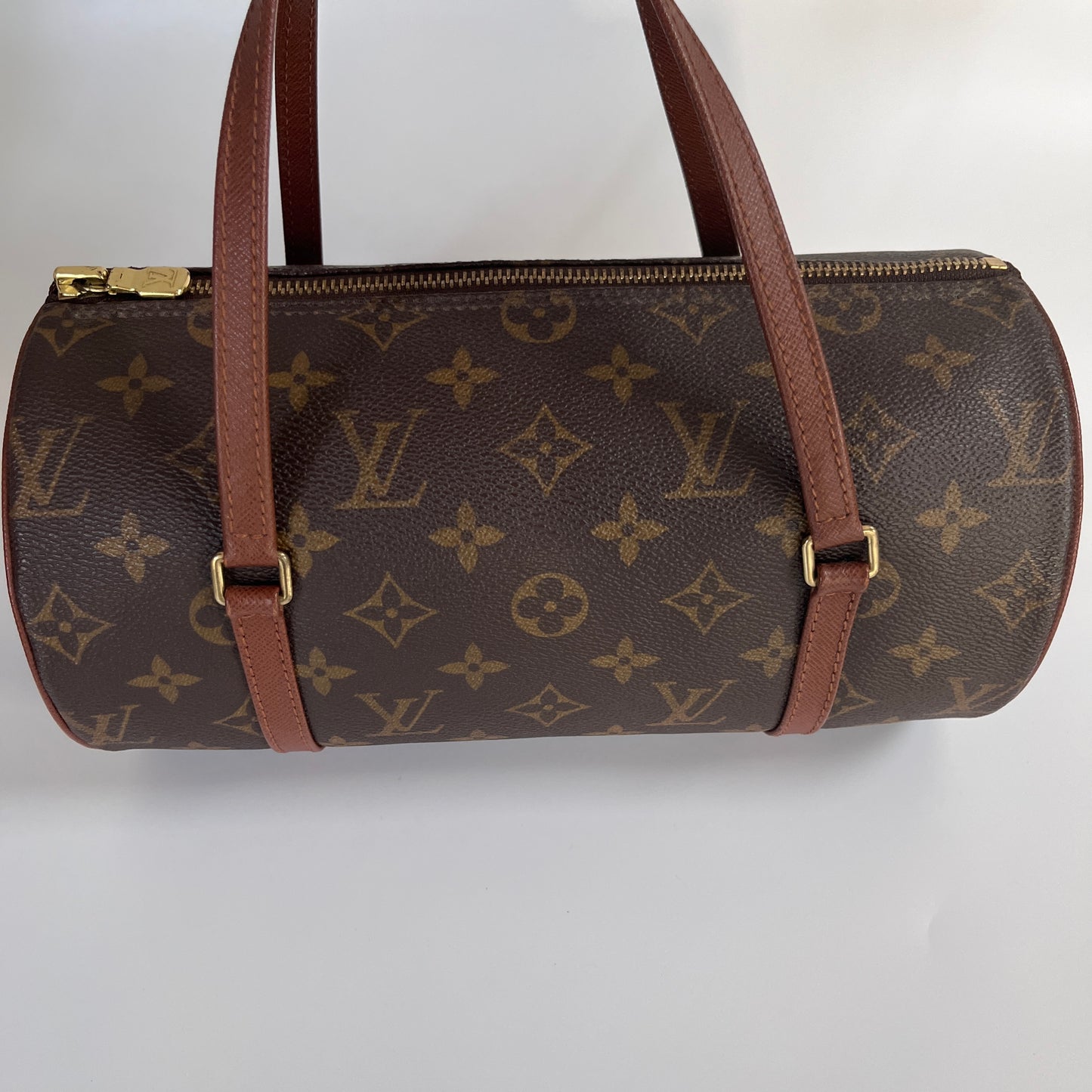 Louis Vuitton Monogram Papillon Top Handle Bag M51386