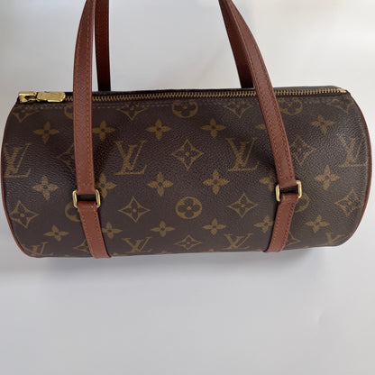 Louis Vuitton Monogram Papillon Top Handle Bag M51386