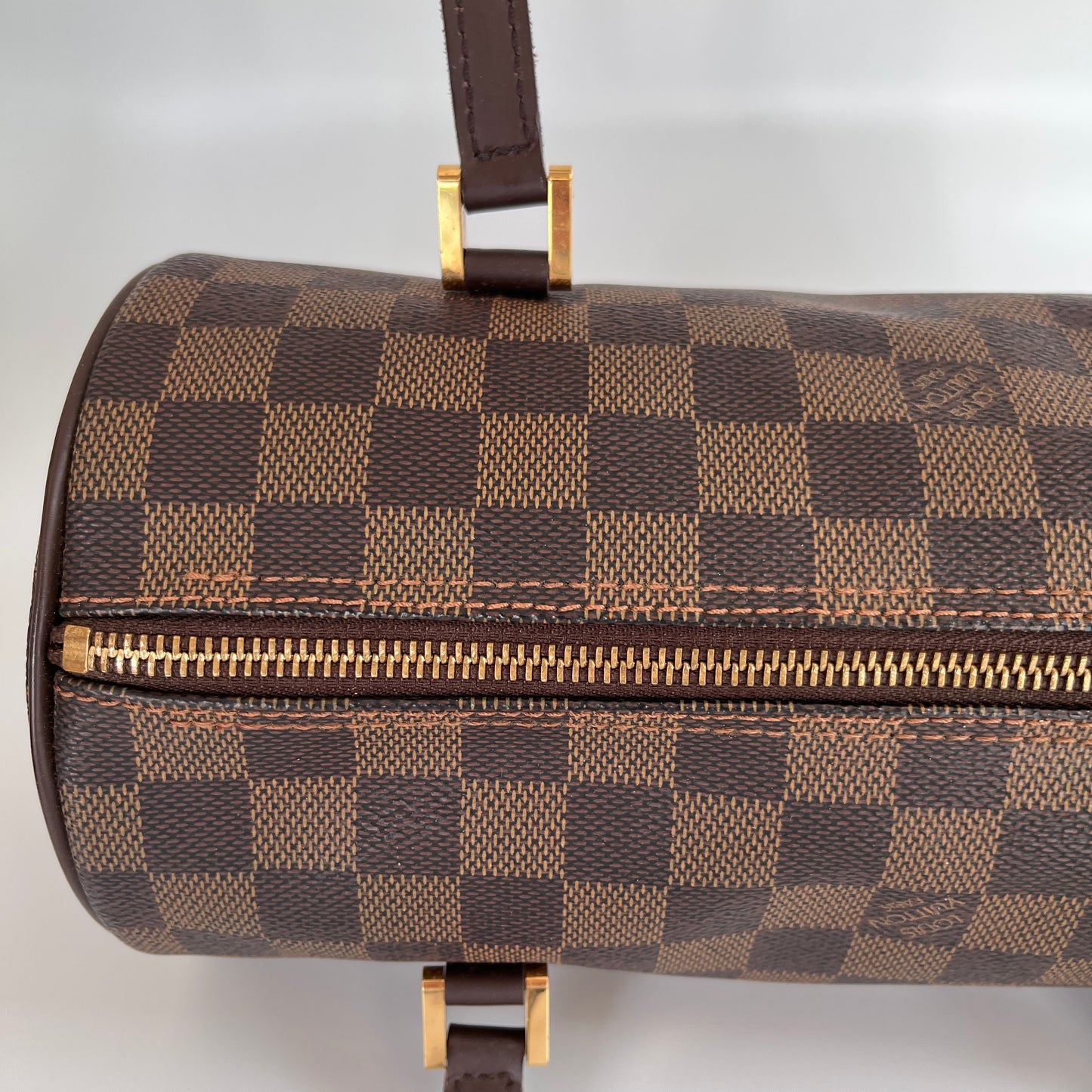 Louis Vuitton Papillon Damier Ebène 26 Top Handle Bag
