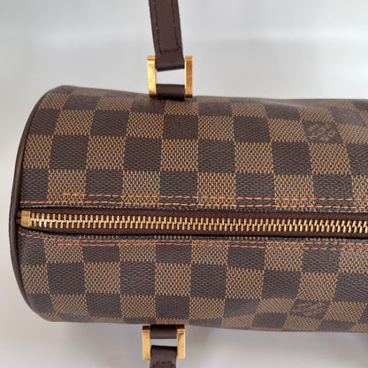 Louis Vuitton Papillon Damier Ebène 26 Top Handle Bag