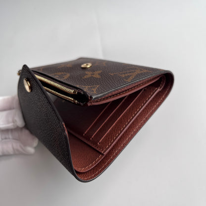 Louis Vuitton Victorine Monogram Coated Canvas Wallet RFID