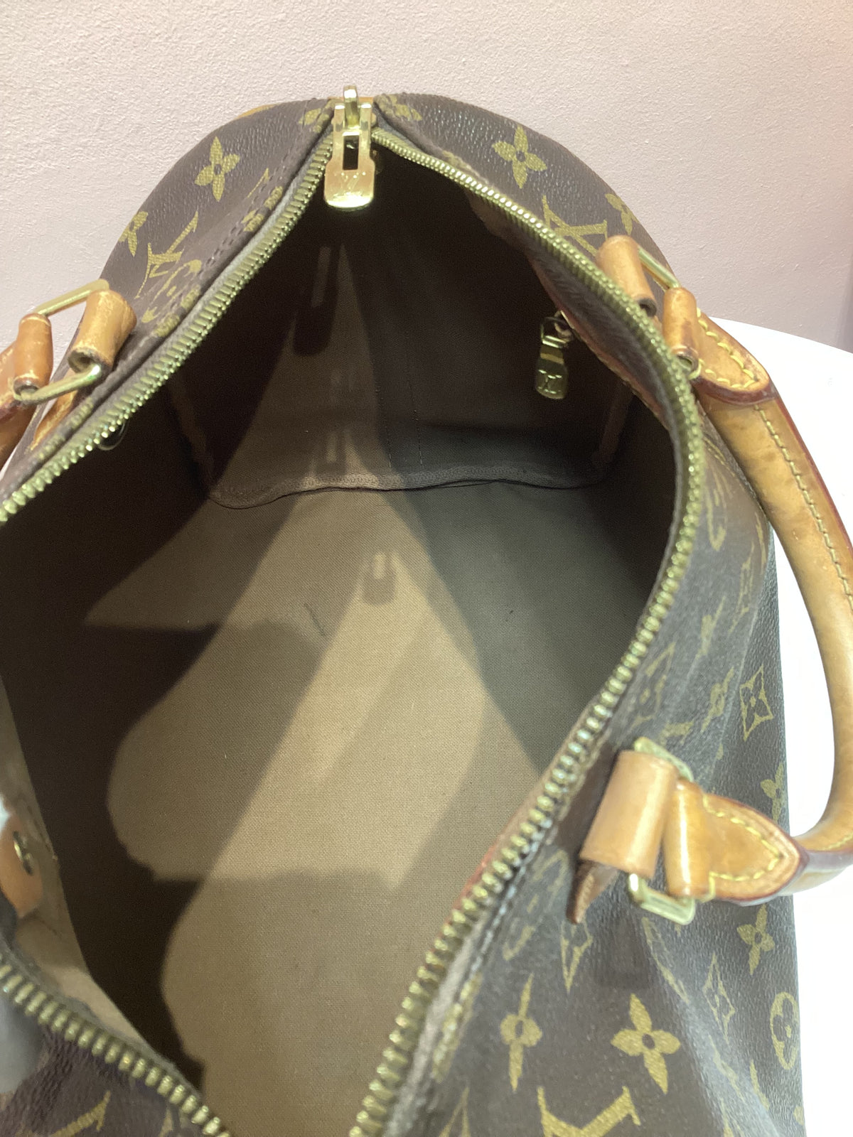 Louis Vuitton Speedy Bandouliere 30 Monogram Crossbody Bag