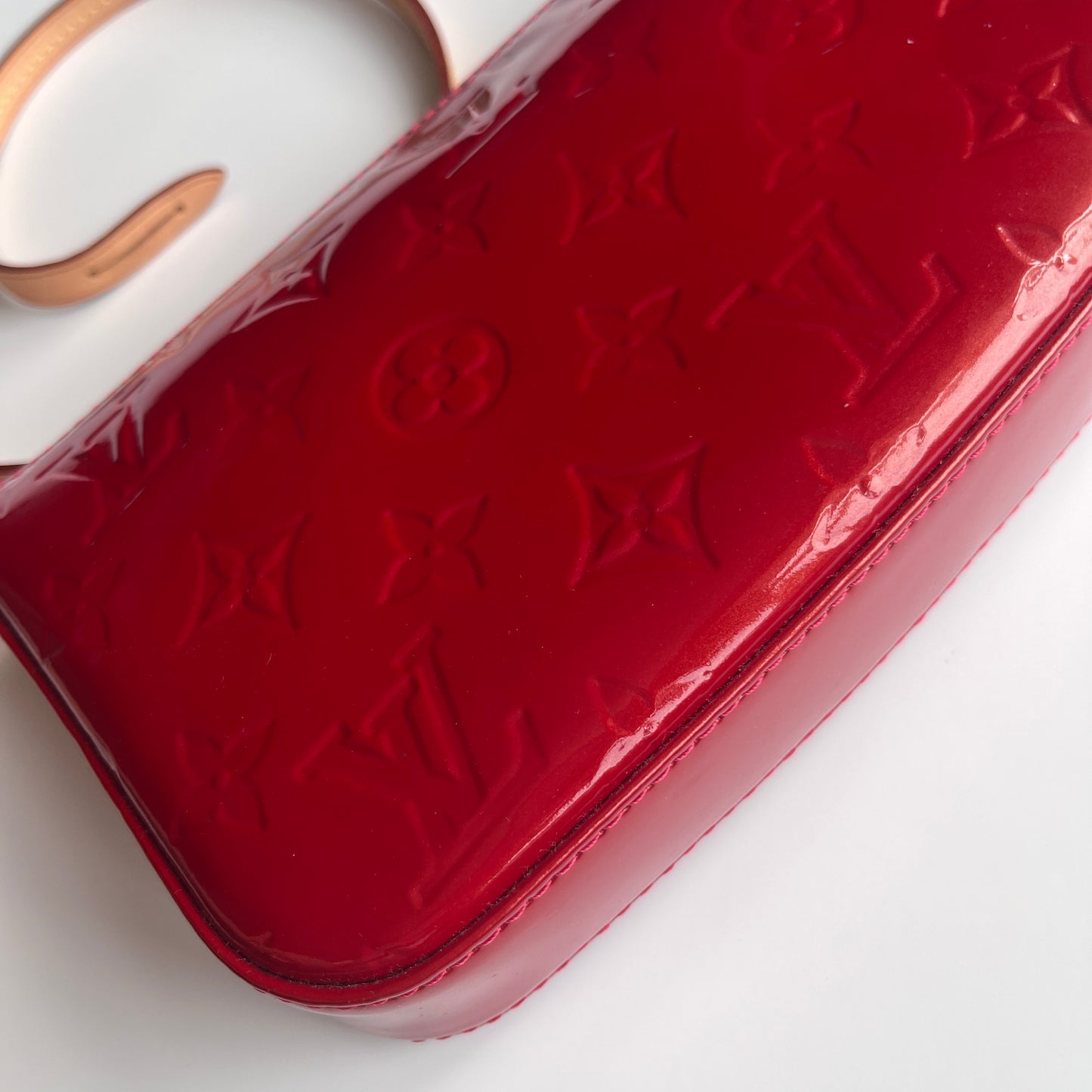 Louis Vuitton Red Vernis Pochette