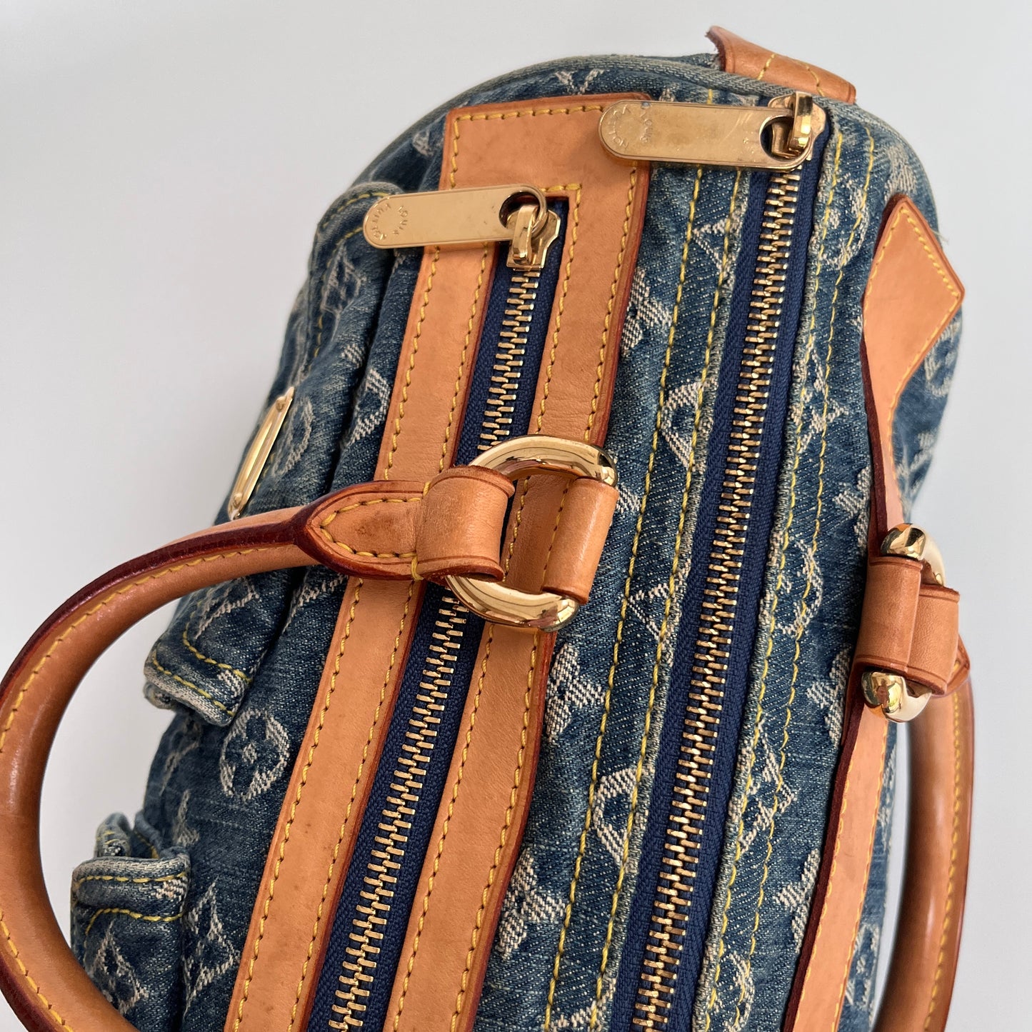 Louis Vuitton Denim Neo Speedy Top Handle Bag