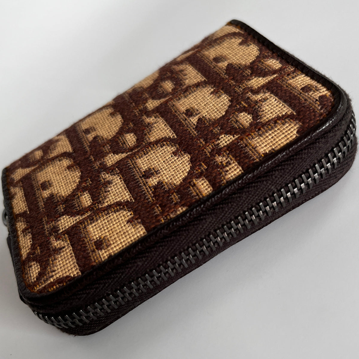 Dior Vintage Trotter Zipped Coin Purse