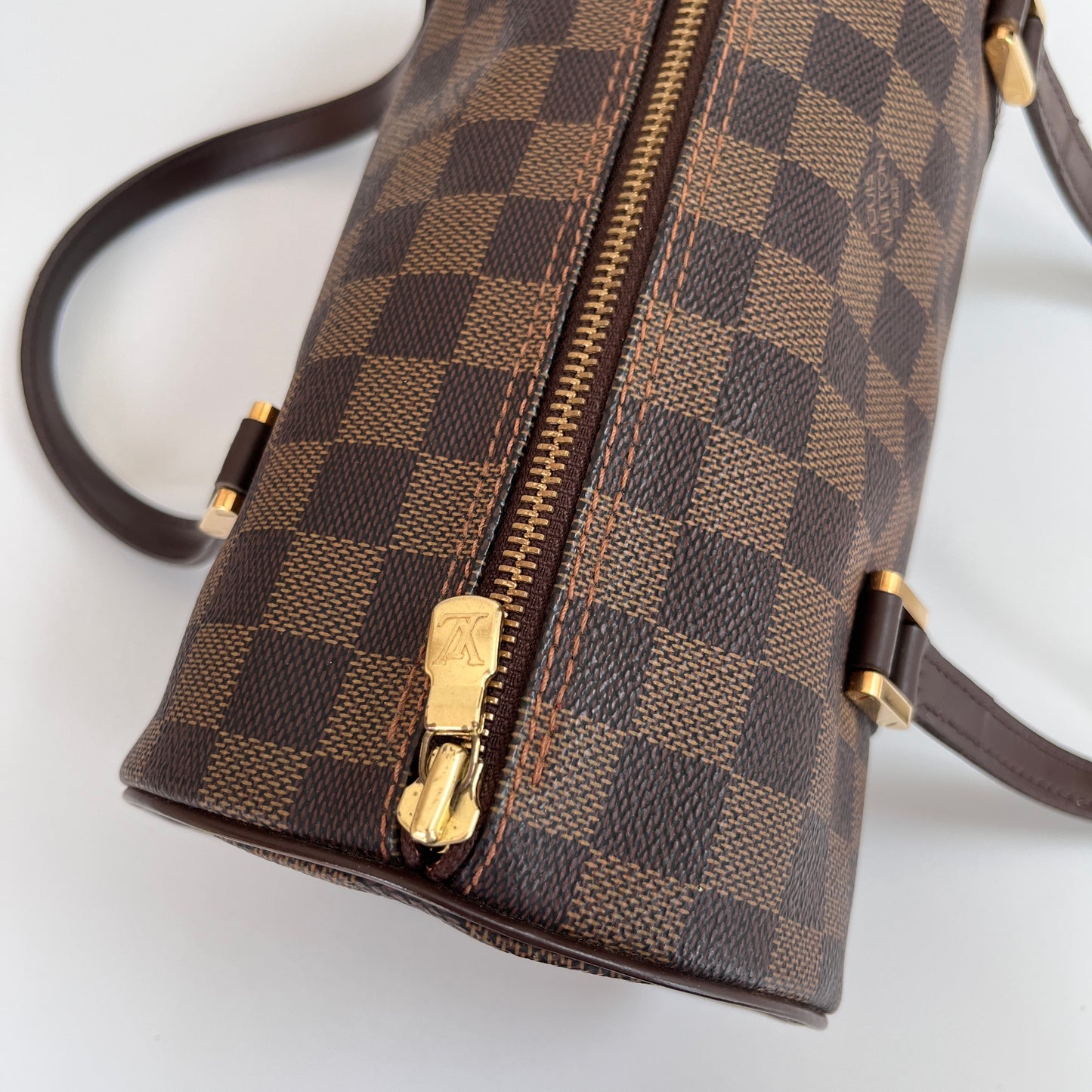 Louis Vuitton Papillon Damier Ebène 26 Top Handle Bag