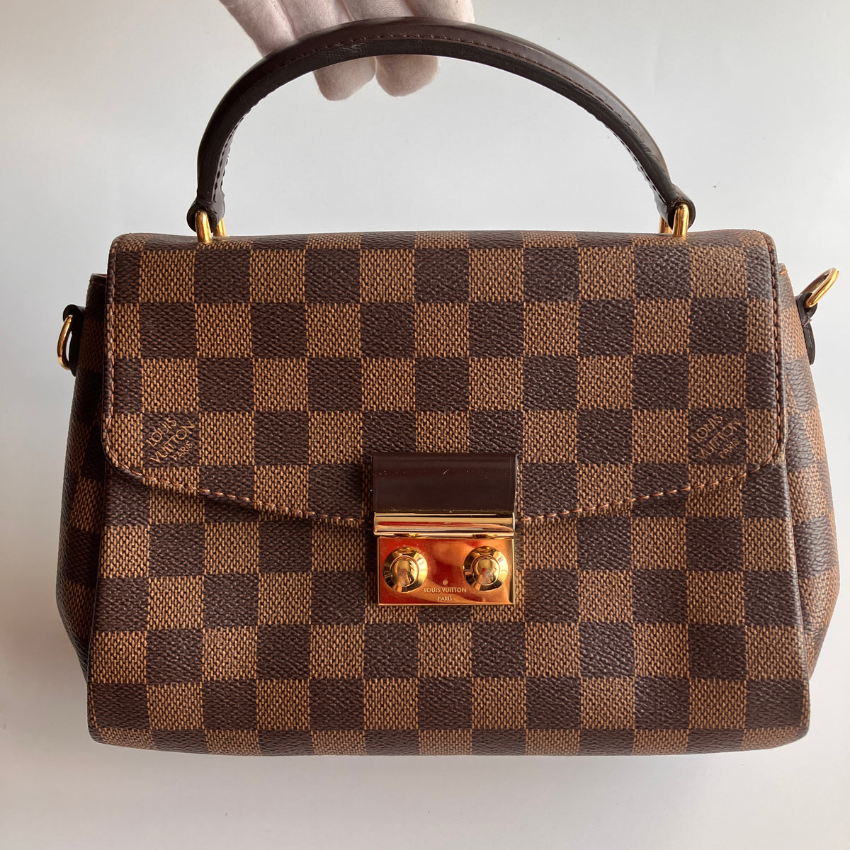 Louis Vuitton Croisette Damier Ebène Crossbody Bag
