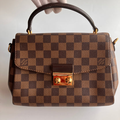 Louis Vuitton Croisette Damier Ebène Crossbody Bag