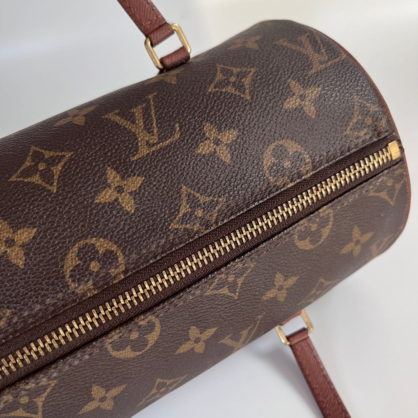 Louis Vuitton Monogram Papillon Top Handle Bag M51386