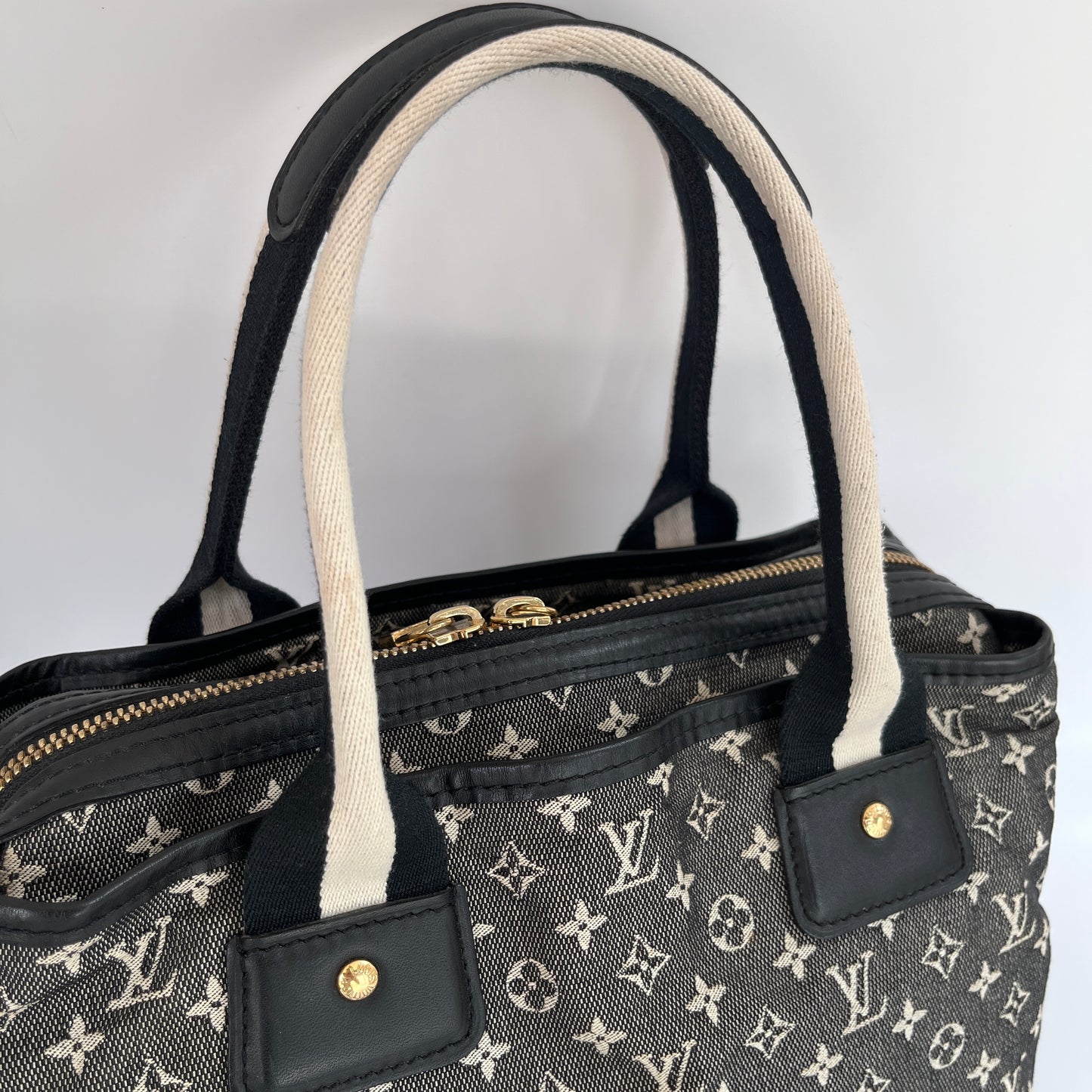 Louis Vuitton Monogram Mini Lin/ Idylle Mary Kate Top Handle Bag