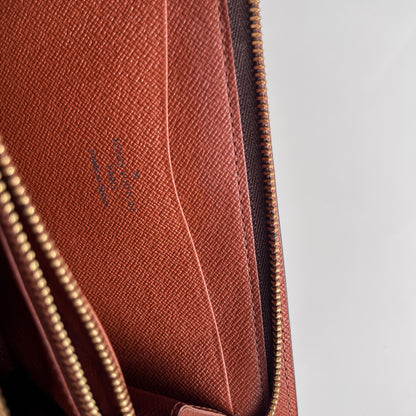 Louis Vuitton Monogram Zippy Long Wallet