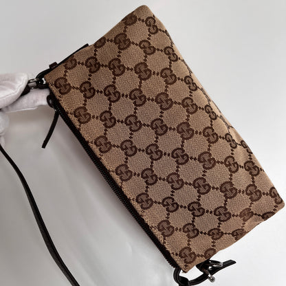 Gucci Vintage GG Canvas Small Pochette