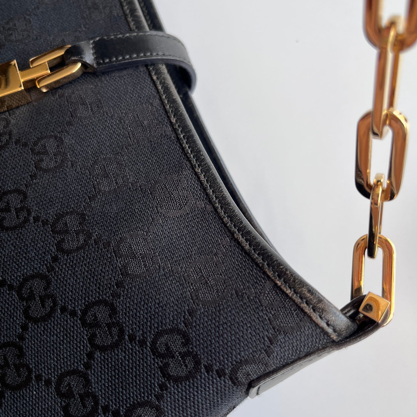 Gucci Vintage Jackie Chain Shoulder Bag