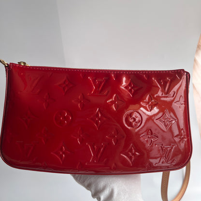 Louis Vuitton Red Vernis Pochette
