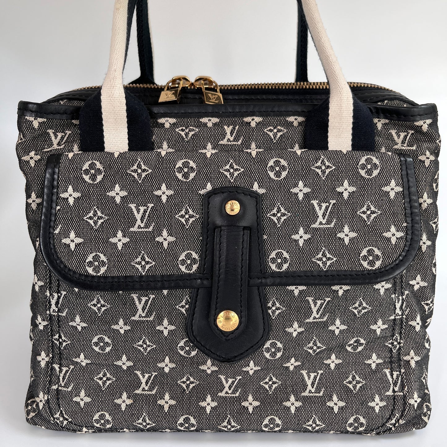 Louis Vuitton Monogram Mini Lin/ Idylle Mary Kate Top Handle Bag