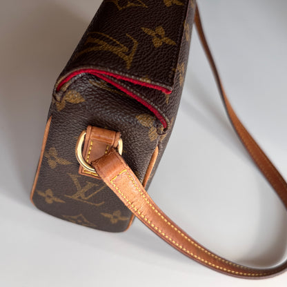 Louis Vuitton Vintage Recital Monogram Shoulder Bag