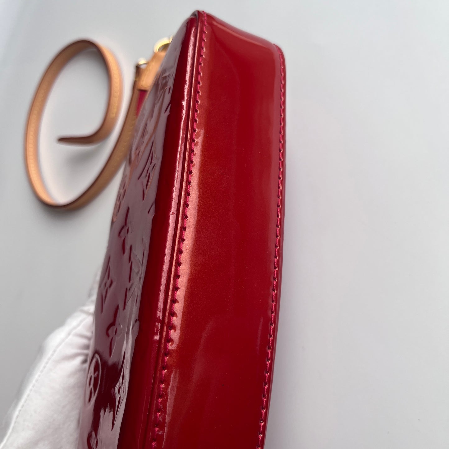 Louis Vuitton Red Vernis Pochette
