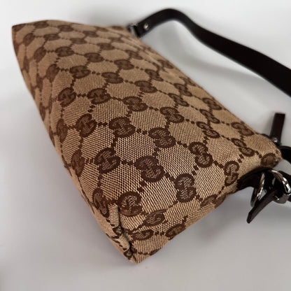 Gucci Vintage GG Canvas Small Pochette