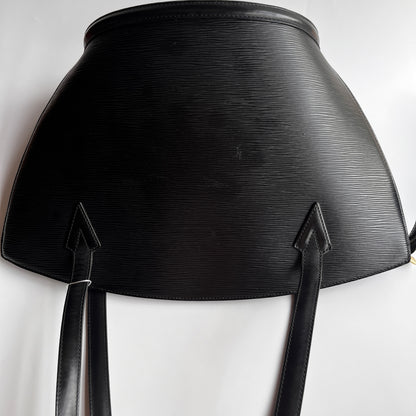 Louis Vuitton	Vintage Black Epi Saint Jacques GM Shoulder Bag