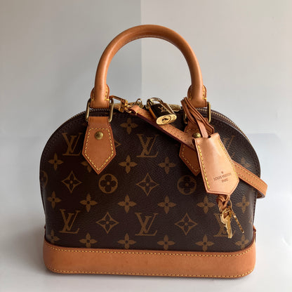Louis Vuitton Alma BB Monogram Crossbody Bag