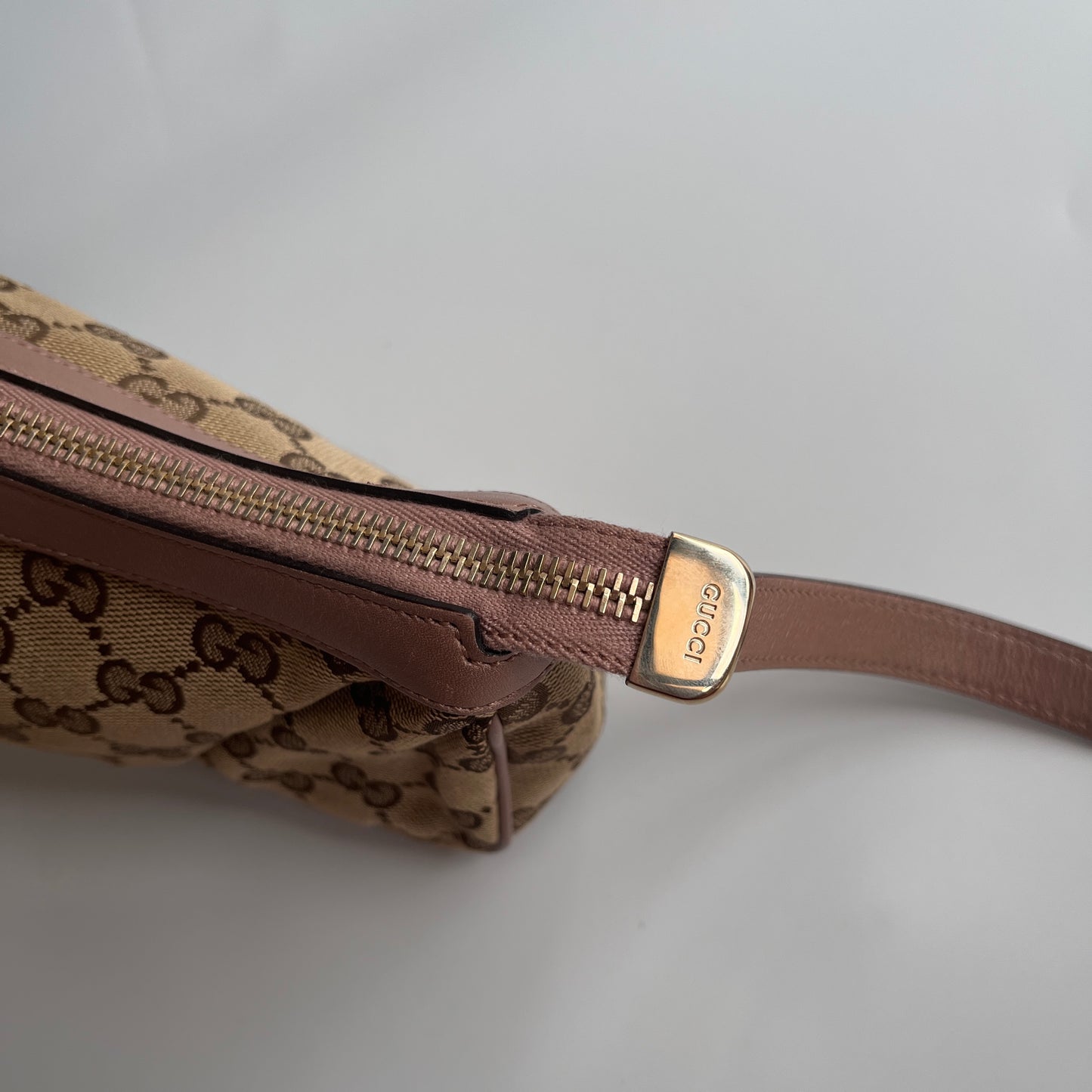 Gucci Lovely Charm GG Canvas Pochette